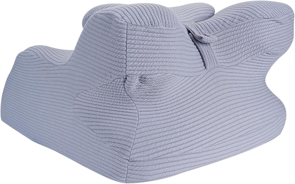 Pernă de citit pentru pat și canapea, pernă cu pană, pernă de pat din spumă cu memorie, pernă pentru dormit pe o parte, pernă ergonomică pentru susținerea spatelui, pentru citit și vizionat la televizor