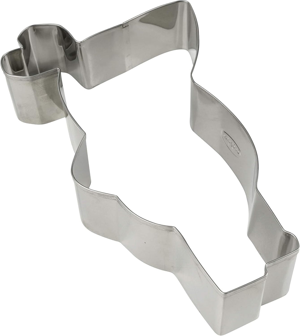 Dr. Oetker "Mouse Giant Cookie Cutter" Souris, emporte-pièce en acier inoxydable de haute qualité, cadre de cuisson pour découper des formes, cadre pour remplir des couches de petits biscuits de souris (couleur : argent)