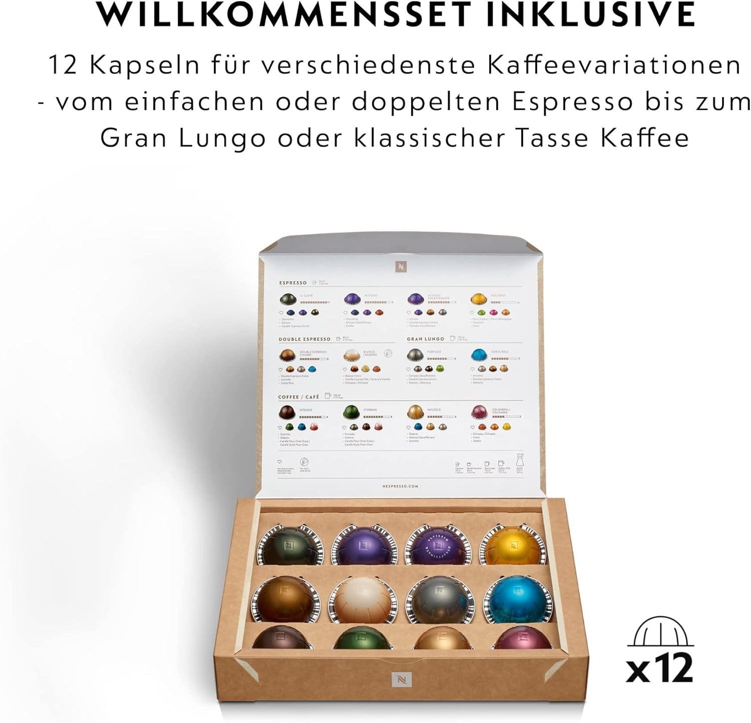 Machine à expresso avec capsules Nespresso Krups Vertuo Pop, capacité : 560 ml, reconnaissance automatique des capsules, système One Touch, 4 tailles de tasse, temps de chauffe raccourci, durable, Aqua Mint, XN9204