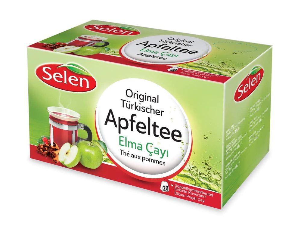 Selen Original thé turc aux pommes thé aux fruits 20 sachets de thé