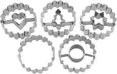 Städter 954090 Boîte à biscuits, acier inoxydable, argent