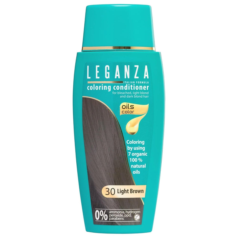 Leganza Baume Naturel Teinture Capillaire Couleur 71 Café Latte | Teinture capillaire sans ammoniaque | Enrichi de 7 huiles naturelles | 150 ml de teinture pour cheveux châtain clair Naty Shop 30
