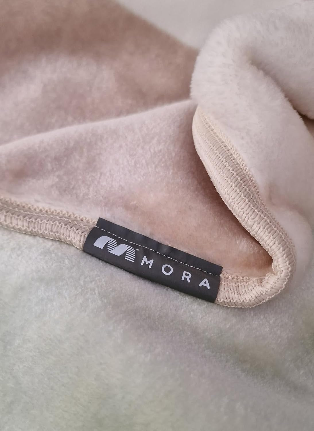 MANTAS MORA Couverture imprimée, grand volume, 100% polyester, 450 G/M², douce, pour l'automne/hiver, Design Harmony K60, 260 X 240 cm, pour lits de 160/180 cm, bleu Couettes et couettes Naty Shop