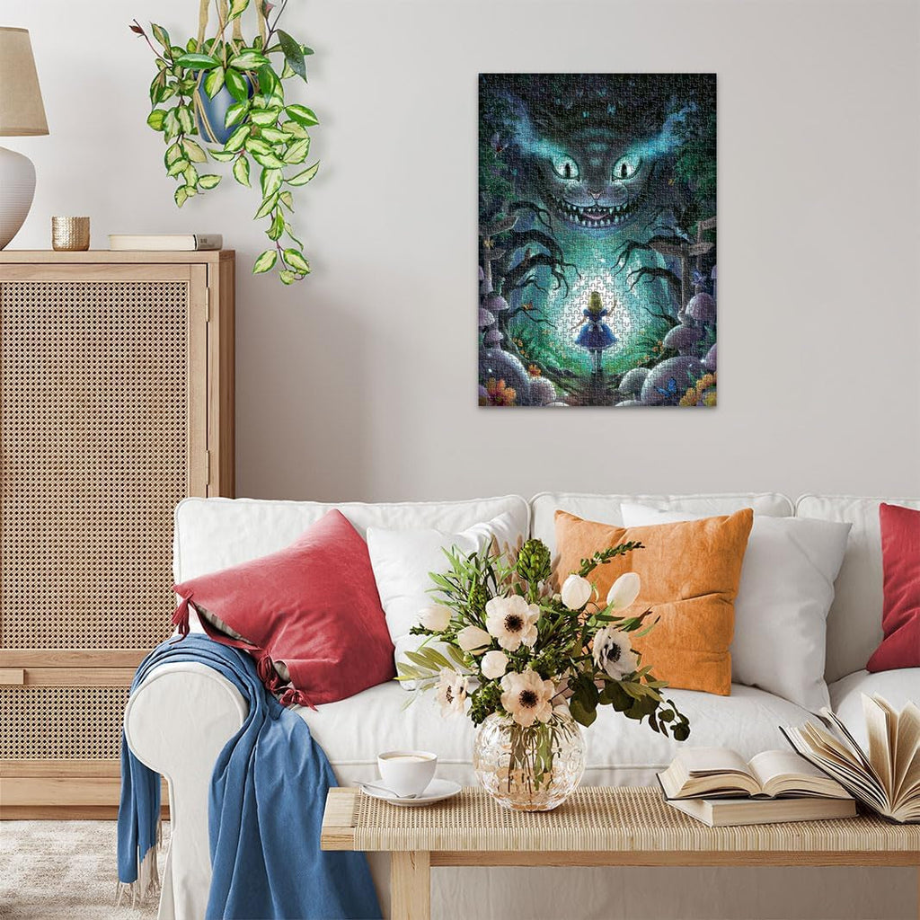 Ravensburger Puzzle 12000526 - Aventuri cu Alice - Puzzle de 1000 de piese pentru adulți și copii de la 14 ani, Puzzle Naty Shop