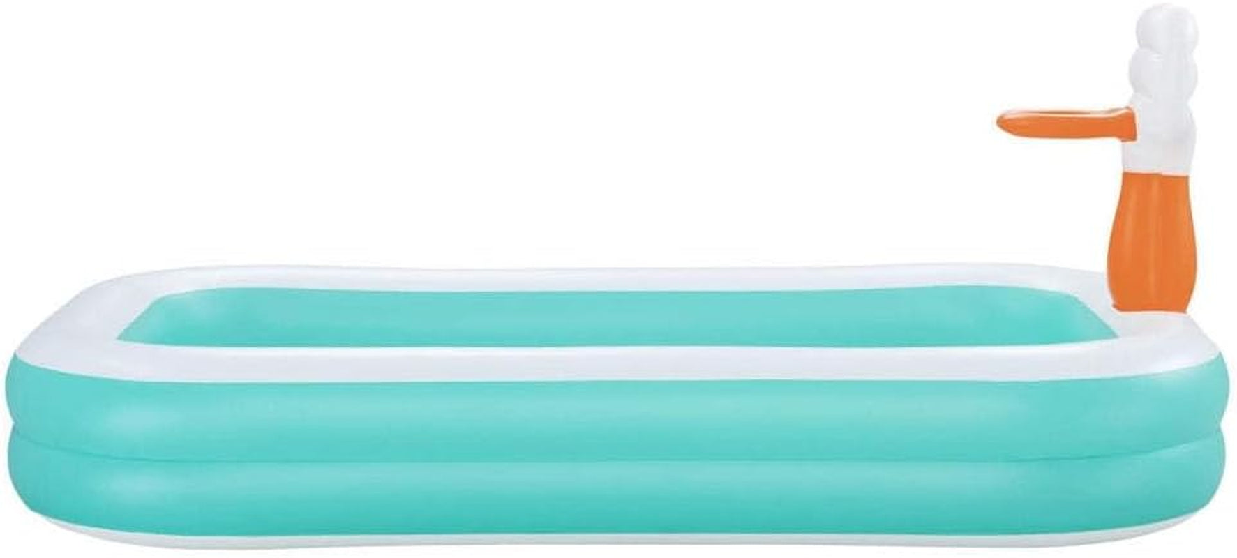 Piscine Bestway Family Dunk N' Splash avec paniers de basket 251 x 168 x 102 cm