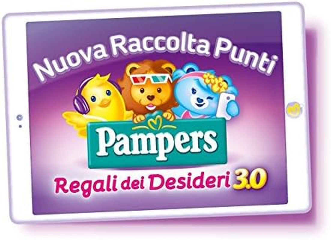 Couches Pampers Sun and Moon Midi, taille 3 (4-9 kg), 120 couches