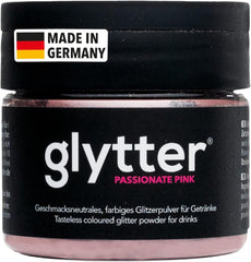 Glytter Glitter Powder For Drinks (rose) - Paillettes comestibles pour boissons et liquides, Rose, 10 grammes Naty Shop Default Title