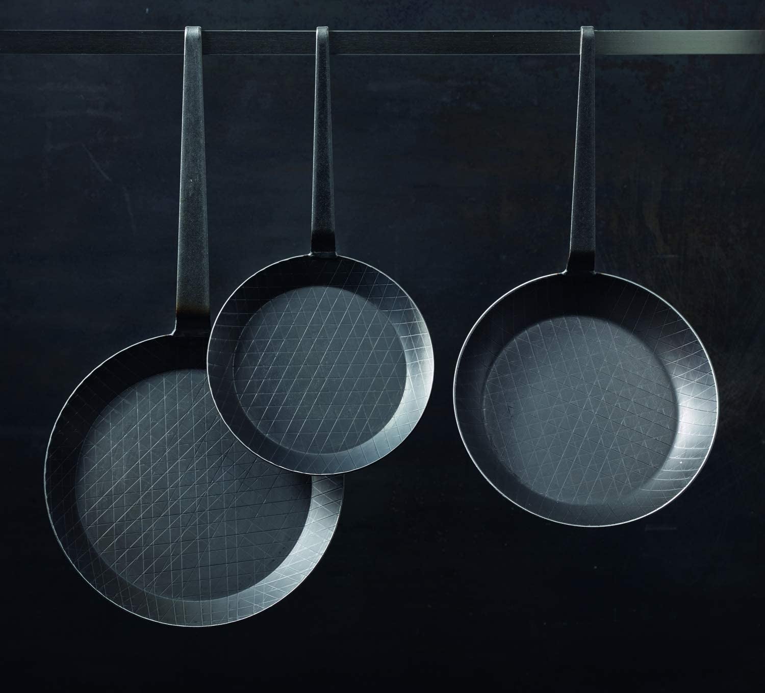 Poêle à frire en fer forgé RÖSLE série 1888, de haute qualité, bord haut pour frites croustillantes et viandes rôties rapidement, adaptée aux casseroles et poêles à griller et à induction Naty Shop