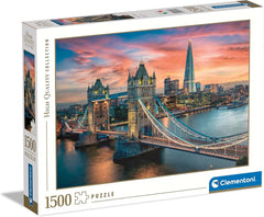 Clementoni - 31694 Collection - London Twilight, Puzzle 1500 pièces pour adultes et enfants à partir de 10 ans, jeu d'adresse pour toute la famille Puzzle Naty Shop Titre par défaut