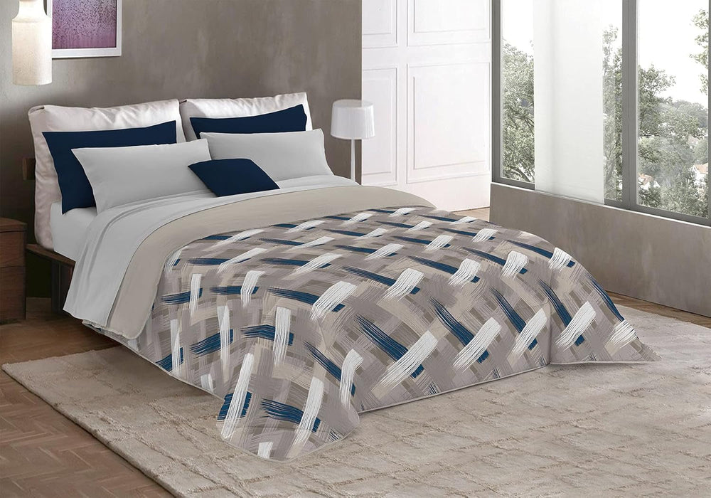 Fantasy T-Fa-Hypnotic-1P Couette d'hiver, Microfibre, Hypnotique, 170X260Cm Couettes et couettes Naty Shop Brossé 260X260 Cm