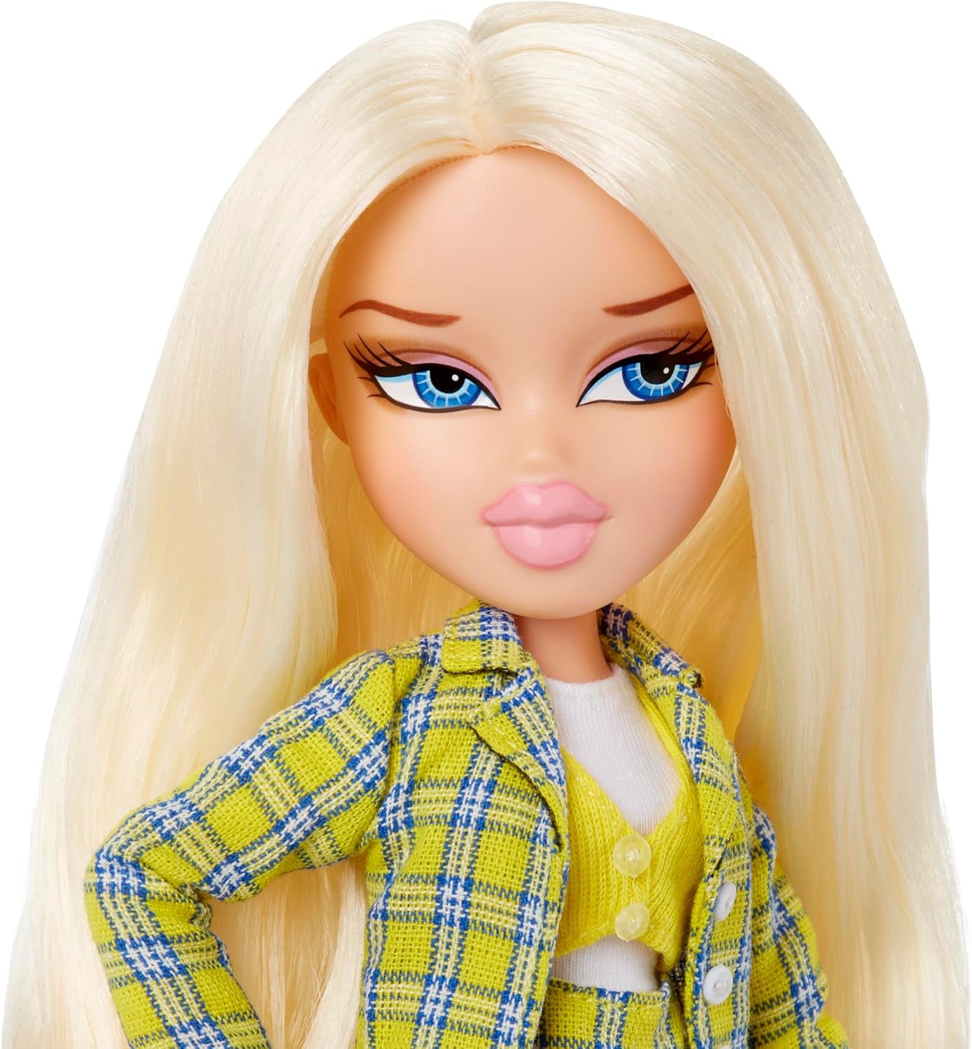 Bratz Clueless Cher Doll – Poupée de cinéma à collectionner avec de vraies tenues et accessoires
