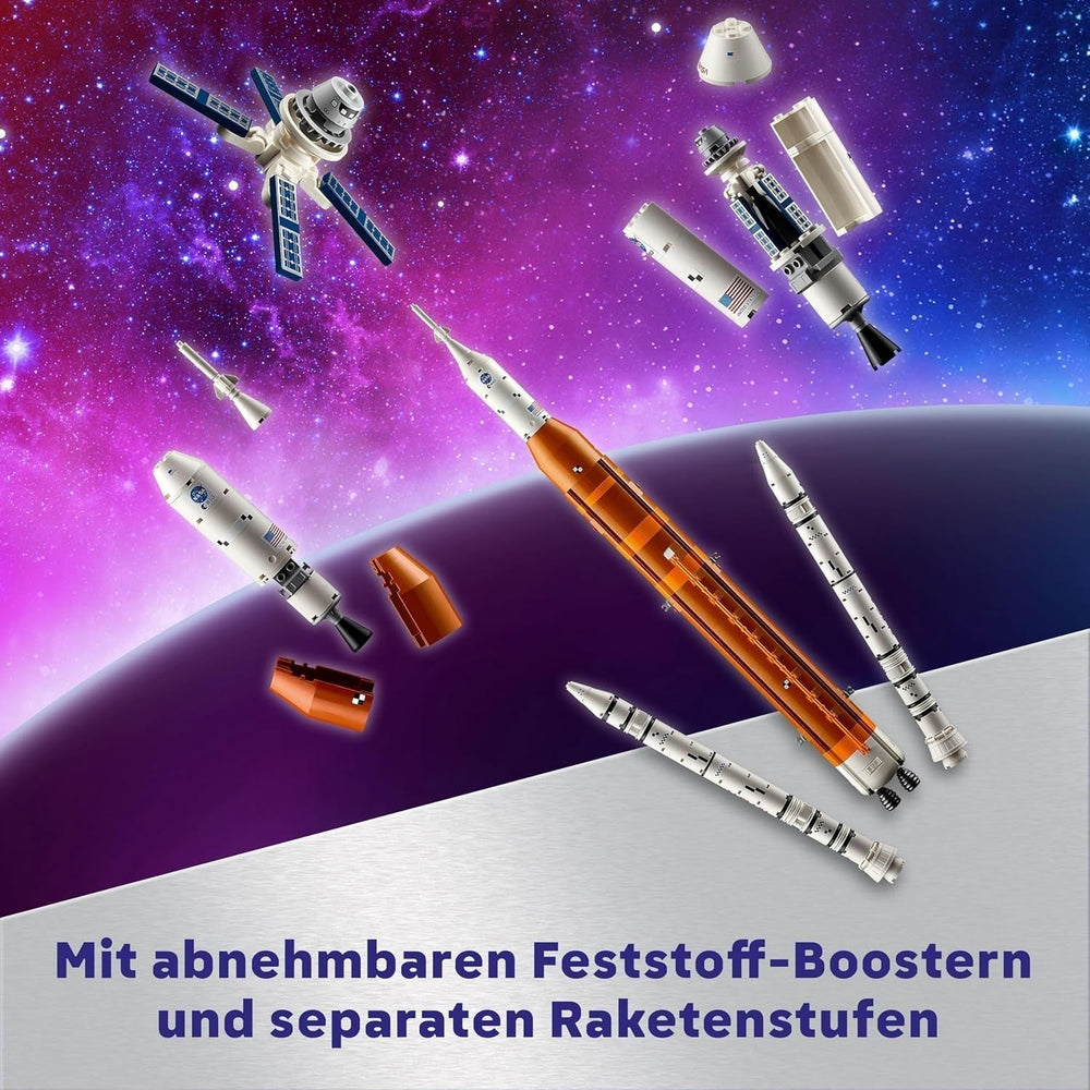 LEGO Icons NASA Artemis Launch Pad Cadeau Décoration de salon ou de bureau Ensemble de construction pour adultes avec capsule spatiale Orion et rampe de lancement Objet de collection 10341 Jeux de construction Besuche den LEGO-Store
