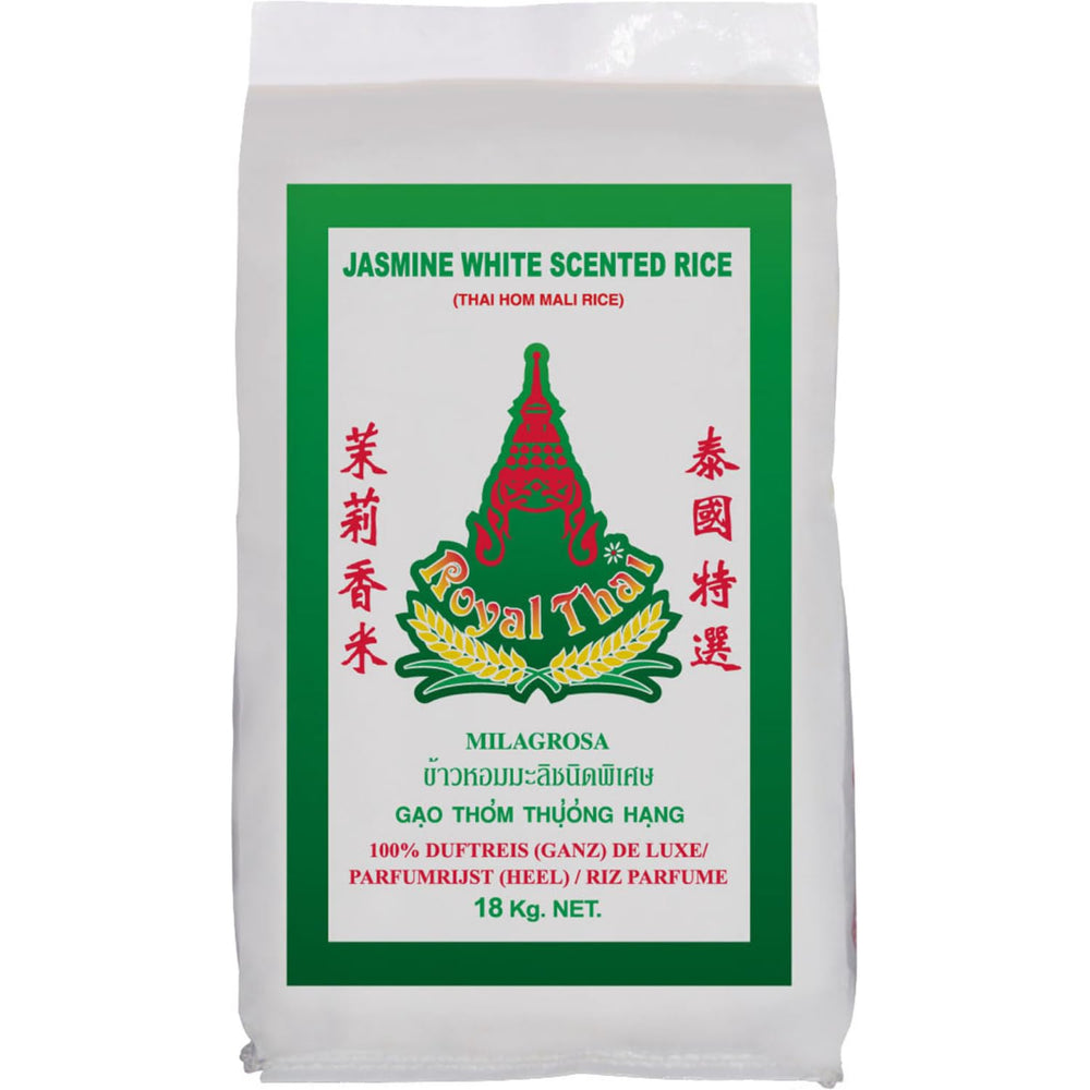 ROYAL THAI RICE - Riz à grains longs et parfumé au jasmin - 1 x 18 kg