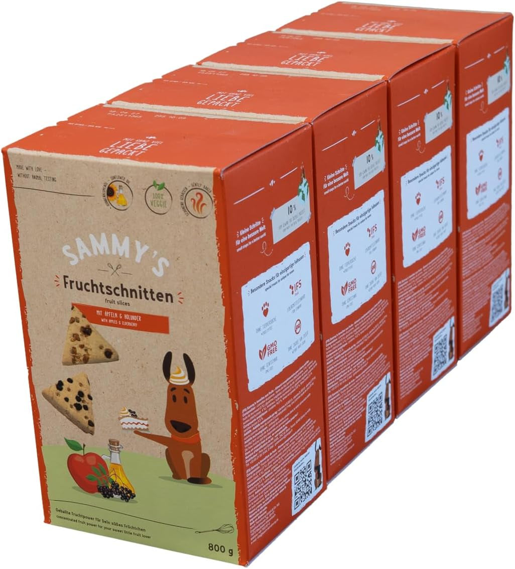 Pièces de monnaie Muesli de Sammy | Collations croustillantes au four pour chiens | 5 pièces de muesli aux céréales pour votre grand ami à quatre pattes (30 kg+) | 1kg