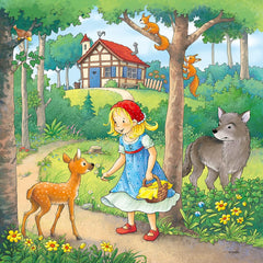 Ravensburger Puzzle pour enfants - 08051 Raiponce, le Petit Chaperon Rouge et le Roi Grenouille - Puzzle pour enfants à partir de 5 ans, avec 3X49 pièces Puzzle Naty Shop