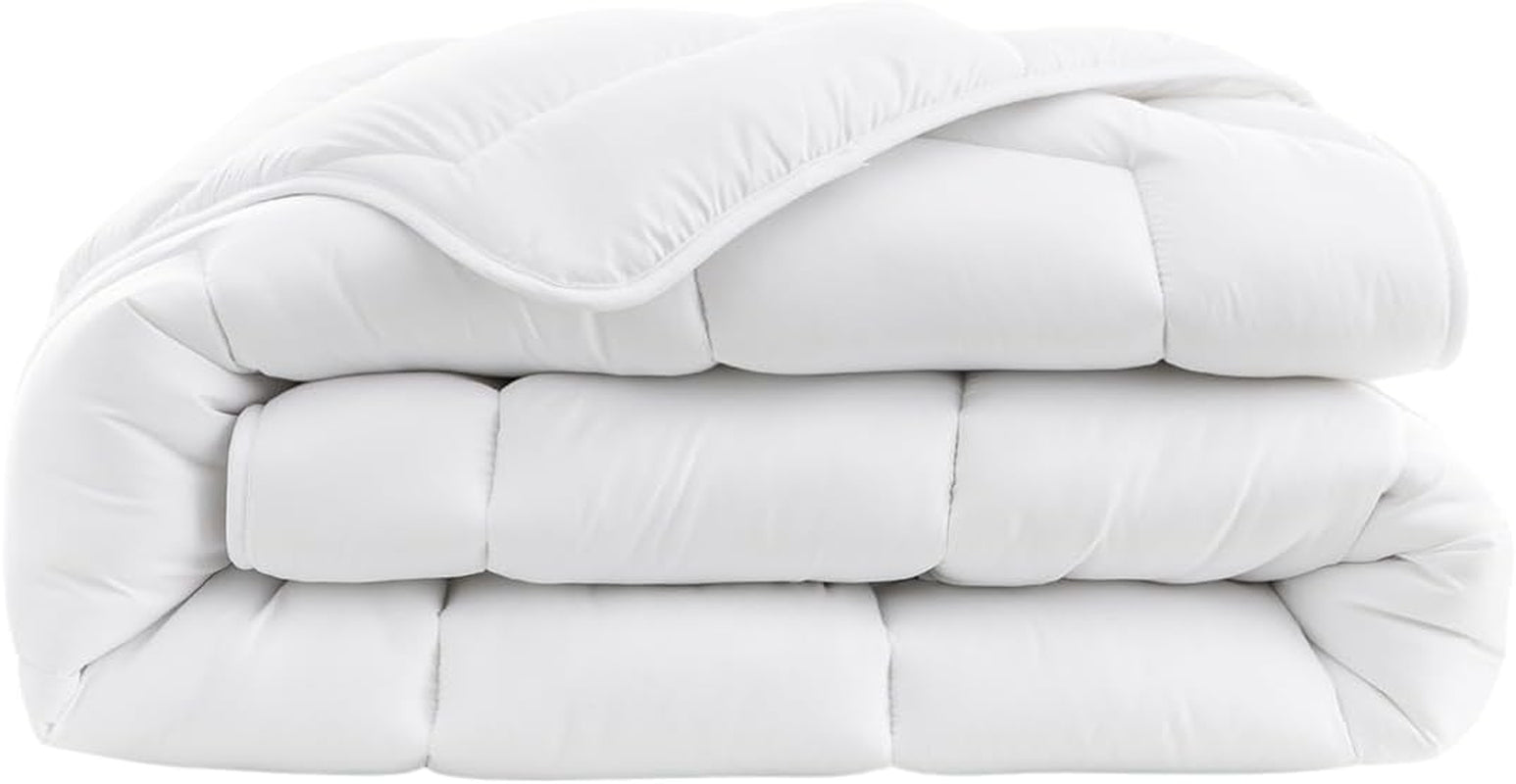 Abeil 15000000529 Couverture, housse en coton bio - garnissage 100% polyester Cyclafill, blanc, 200 X 200 Cm Couettes et couettes Naty Shop 200 X 200 Cm
