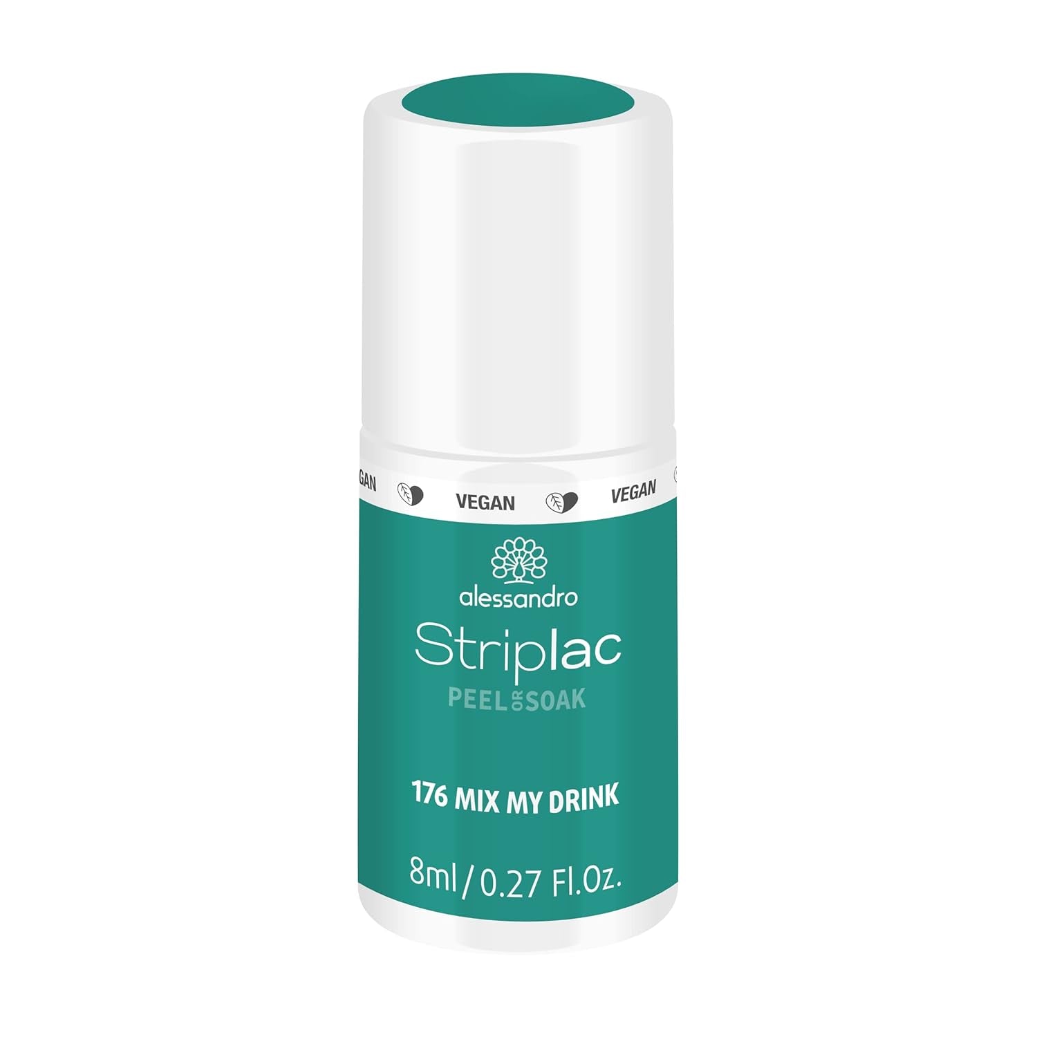 Vernis à ongles UV Alessandro Striplac Lavender Lemonade – Délicat et longue durée – S'enlève facilement grâce à la technologie de retrait – Vegan et cruelty-free – 8 ml