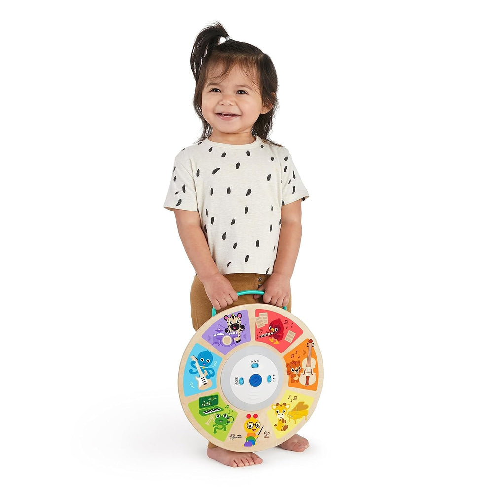 Baby Einstein, Hape, Cal's Smart Sounds Symphony Magic Touch Jouet d'activité électronique en bois en 3 langues (anglais, français et espagnol), 3 modes, à partir de 6 mois Jouets pour bébés Naty Shop