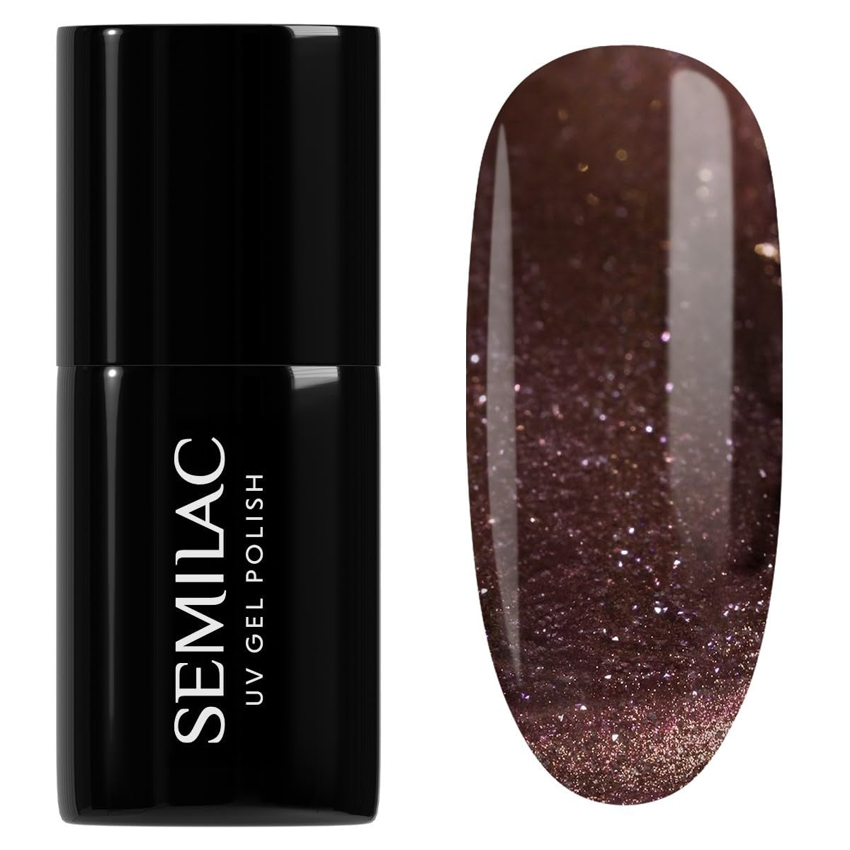 Vernis à ongles UV Semilac 825 Cyber ​​​​Violet 7 ml