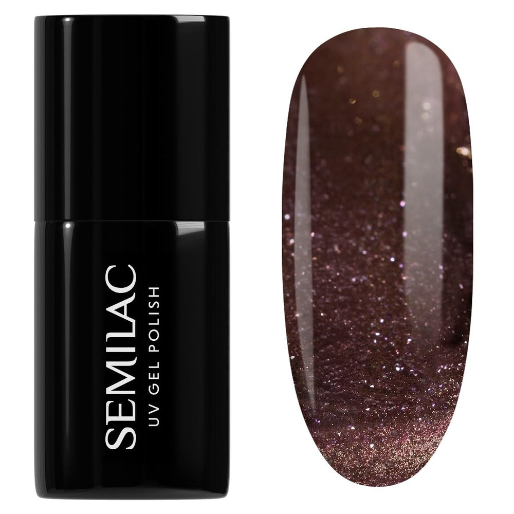 Vernis à ongles UV Semilac 825 Cyber ​​​​Violet 7 ml