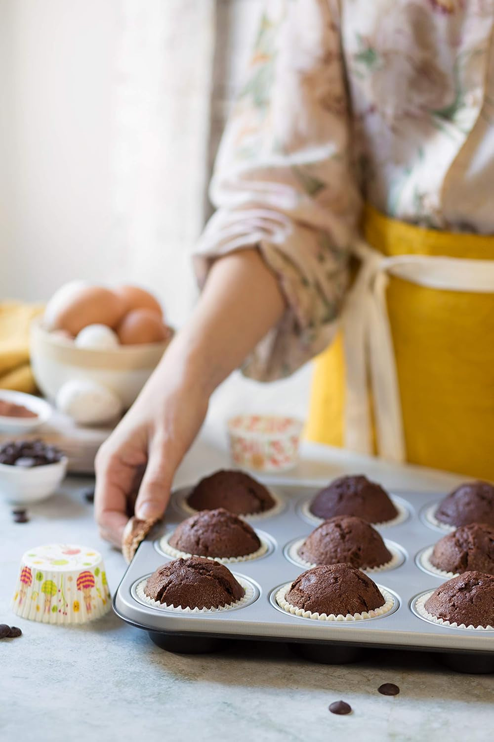0062750 moule à pâtisserie pour 12 muffins Moules et plaques à pâtisserie Naty Shop