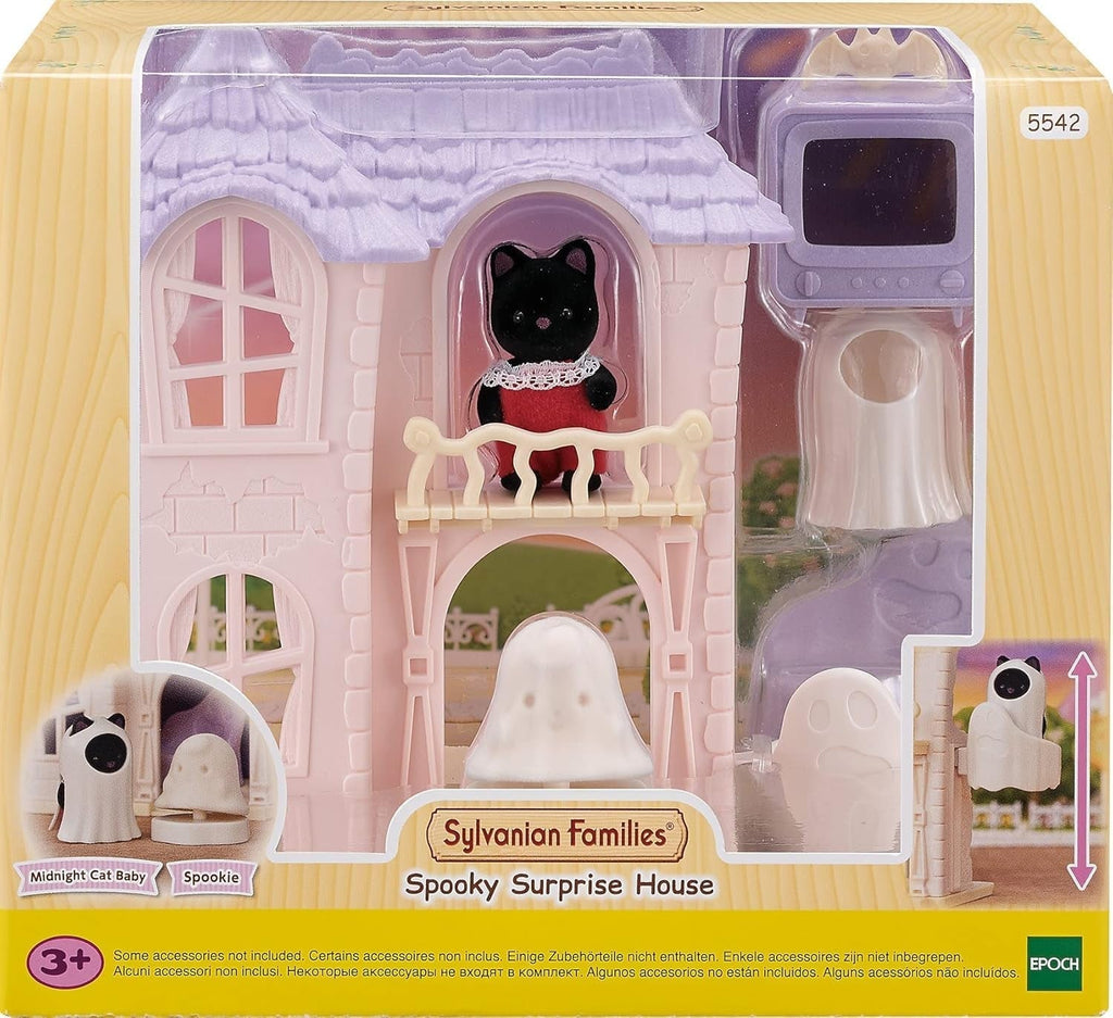 Sylvanian Families 5542 Spooky Haunted House - Casă de păpuși Playset Casute de papusi Naty Shop
