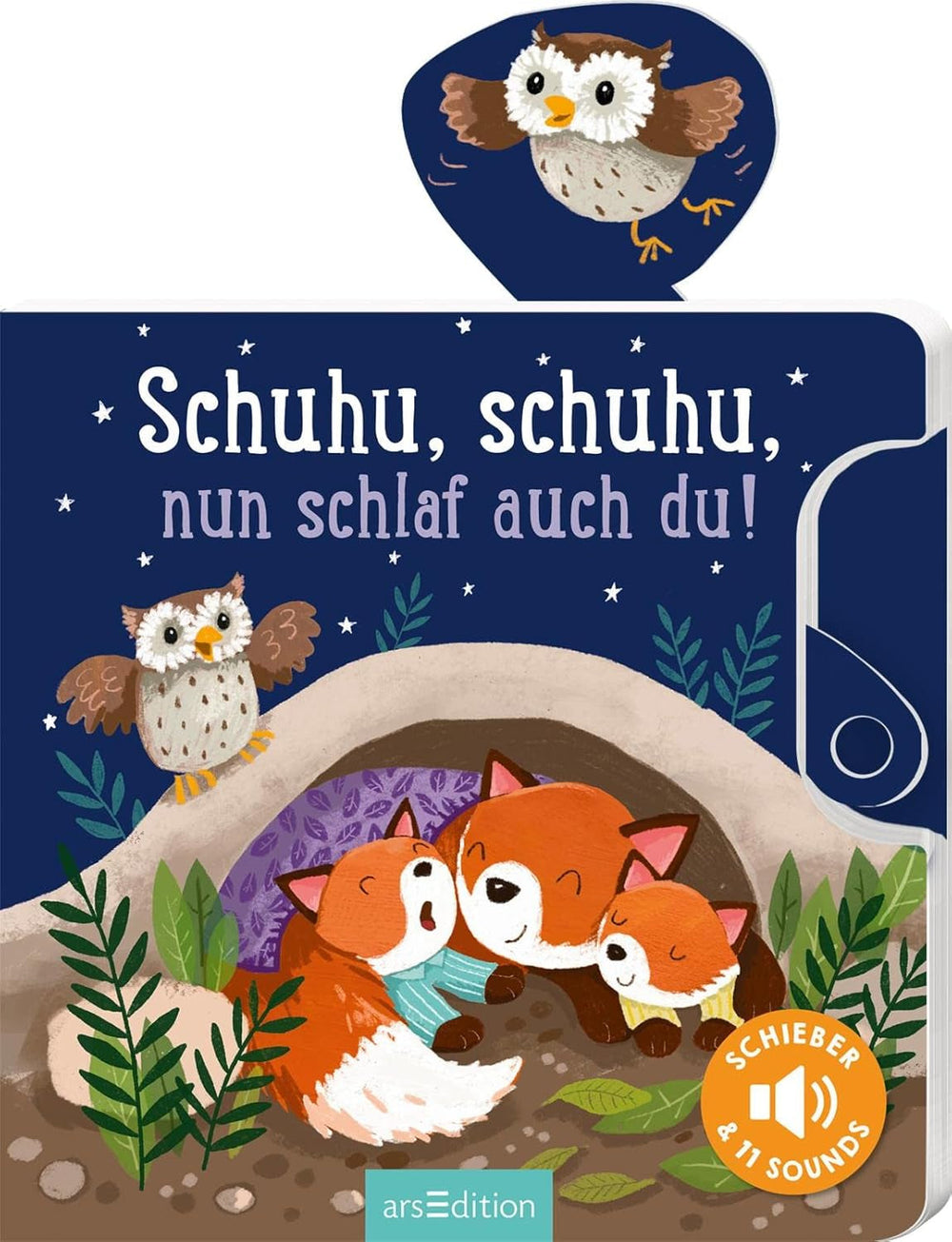 Shoo, shoo, maintenant tu dors aussi ! : Slider et 11 sons | Un livre innovant avec des sons coulissants pour les petits de plus de 18 mois Bebe Naty Shop Toys