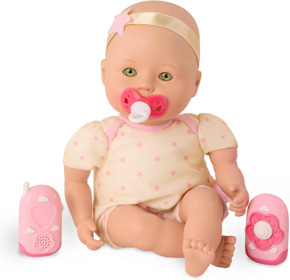 Poupée Baby Sweetheart - Heure du coucher - 31 cm - Corps doux - Accessoire tétine - Jeu de simulation - Jouet à partir de 3 ans