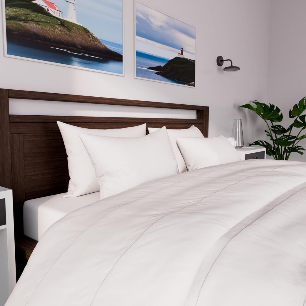 Soleil D'Ocre Couette blanche 240X260 Cm toute douce Couettes et couettes Naty Shop