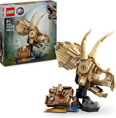 LEGO Jurassic World Fossiles de dinosaures : modèle de crâne de tricératops, jouet de dinosaure pour garçons et filles de 9 ans, cadeau pour les enfants et les fans Jurassic World 76969 Ensembles de construction Besuche den LEGO-Store Default Title