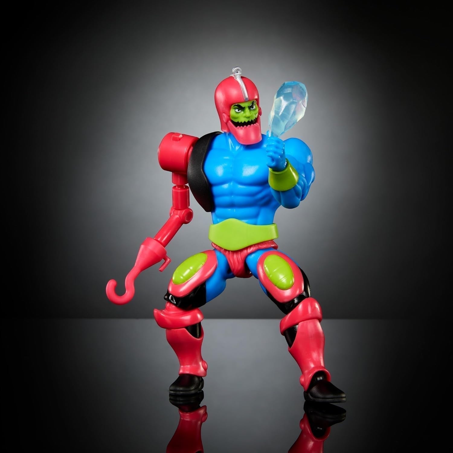 Figurine à collectionner Masters of the Universe Origins, Trap Jaw, env. Jouet populaire Big MOTU Villain de 14 cm avec 16 articulations mobiles et accessoires, HYD41, figurines d'action [multicolores] Naty Shop