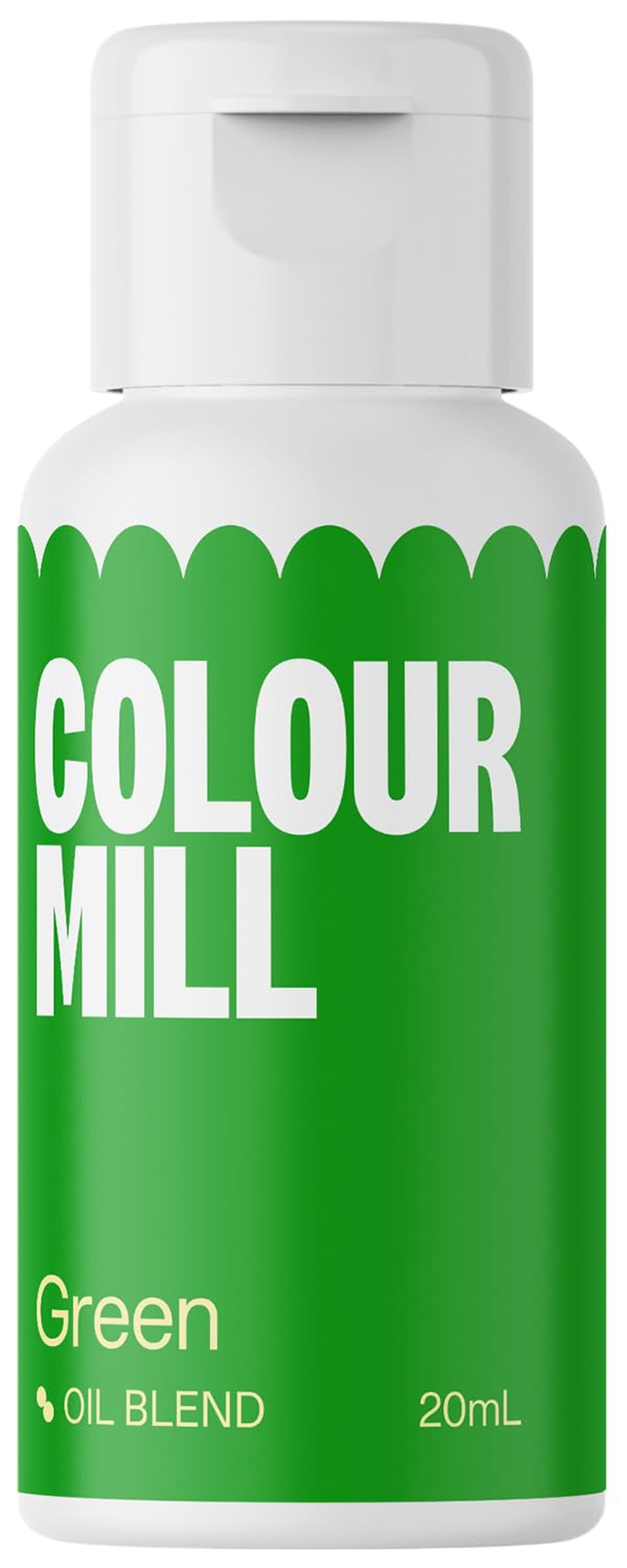 Colorant alimentaire à base d'huile Oil Blend, 20 ml Naty Shop Vert 20 ml