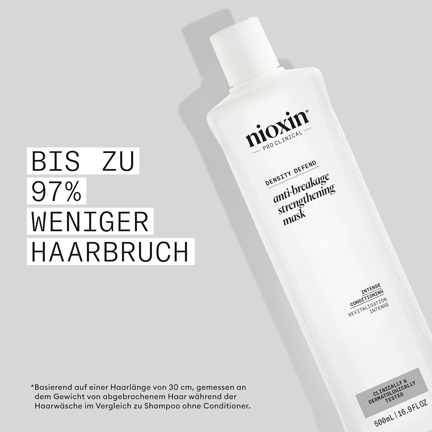 Nioxin Density Defend Anti-Breakage Strengthening Hair Mask - Masque capillaire hydratant contre la casse, soin capillaire sans rinçage à la vitamine C Masque capillaire Naty Shop