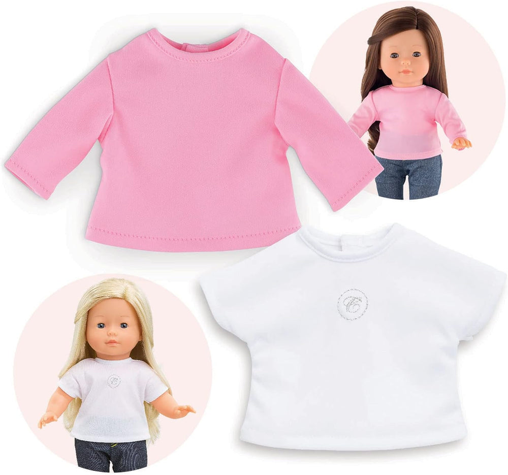 Corolle 9000210130-2 T-Shirts, für alle 36cm MaCorolle Puppen, ab 4 Jahren
