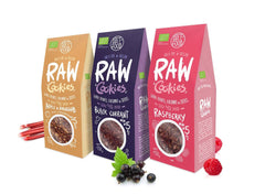 DIET-FOOD Biscuits au cassis bio RAW Snack sain Délicieux biscuits de bureau sans conservateur 100 g (1 paquet)