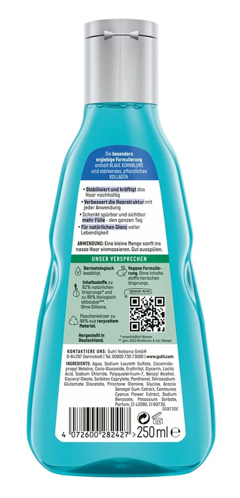 Șampon Guhl Long Term Volume - 250 ml Naty Shop