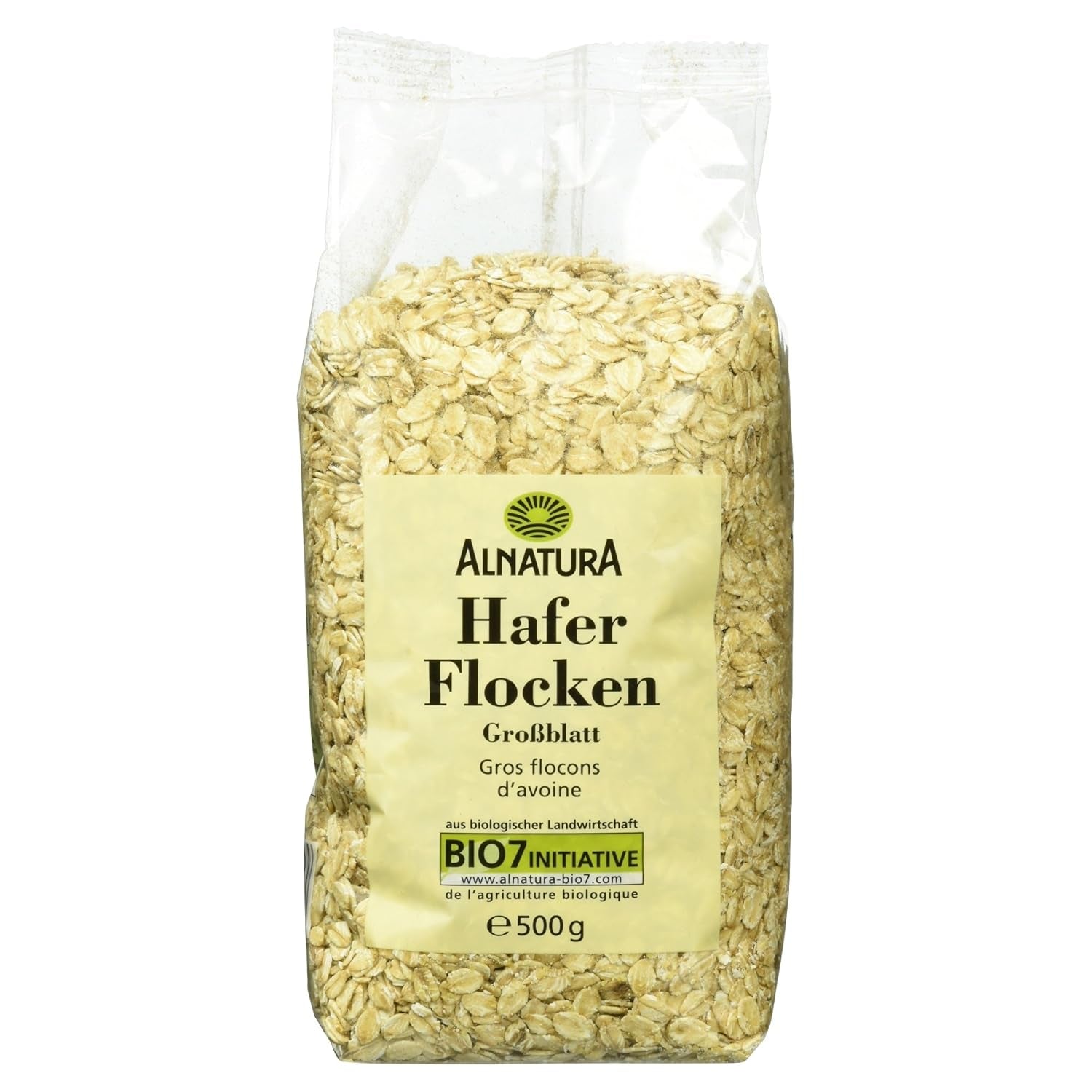 Gros flocons d'avoine bio, 500g