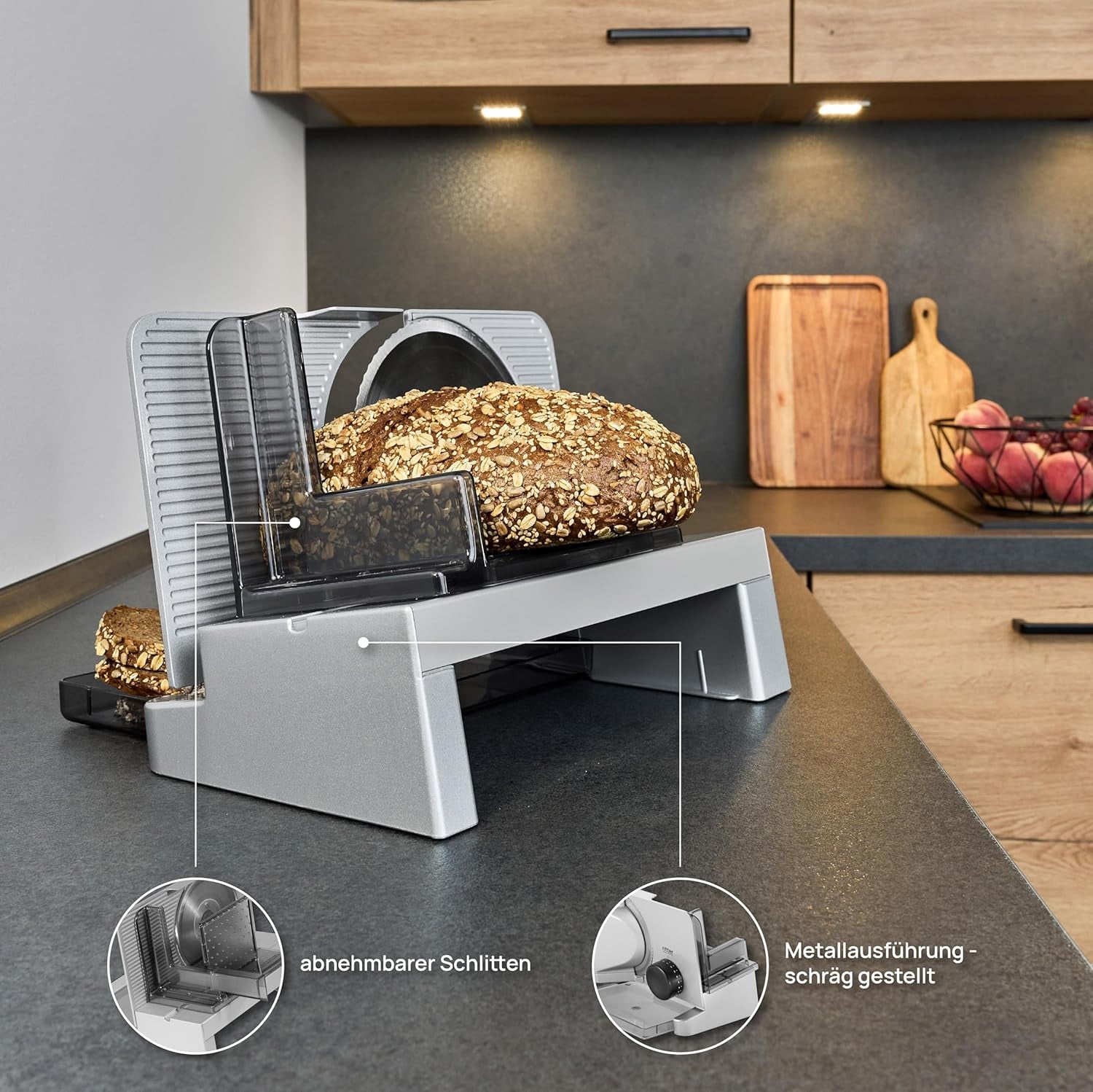 Ritter E 16 Duo plus Trancheuse électrique multifonctionnelle, fabriquée en Allemagne Râpes et trancheuses Naty Shop