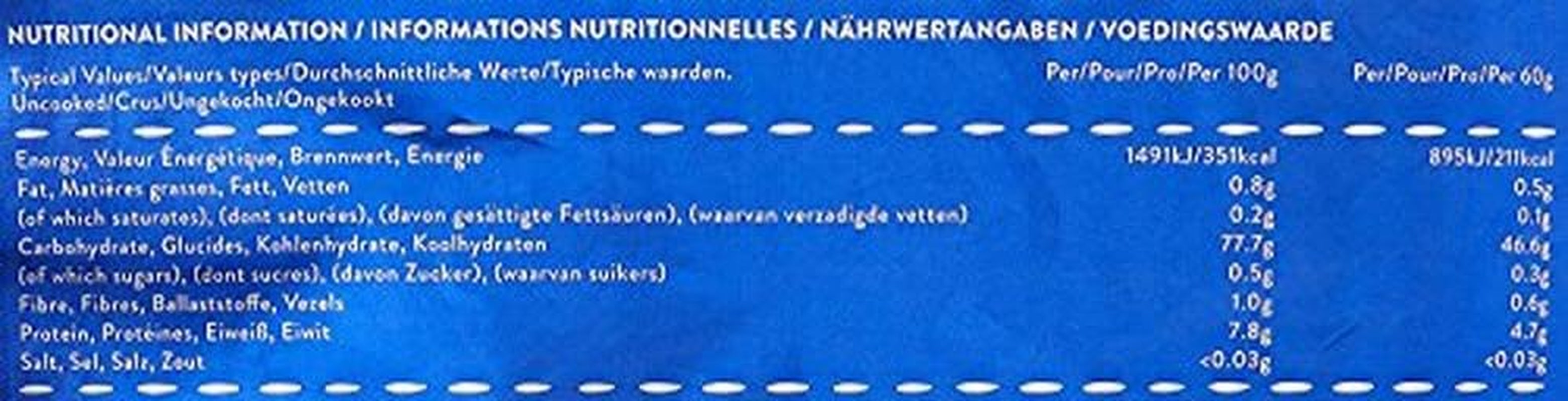 Riz basmati Tilda Pure Original, 1 paquet (1x10kg)