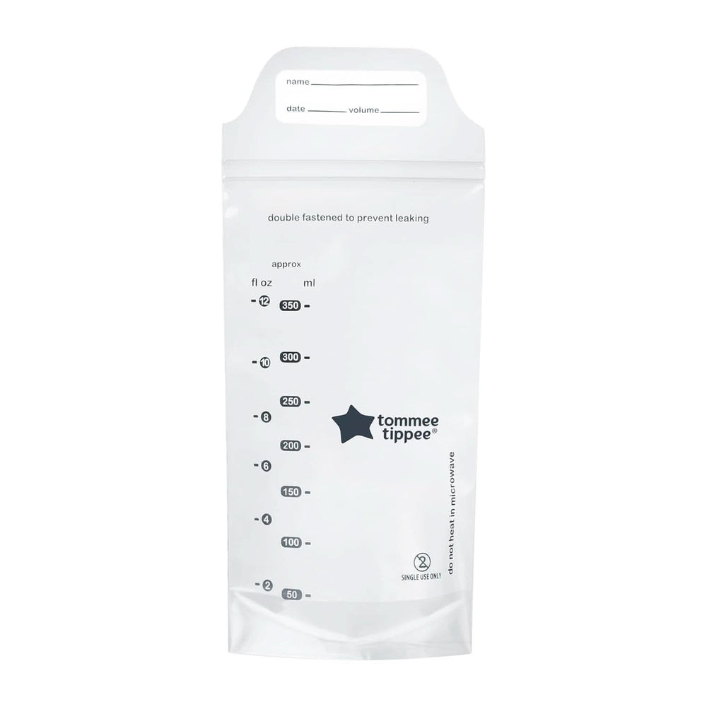 Tommee Tippee Closer to Nature Sachets de conservation du lait maternel, pré-stérilisés, 350 ml Accessoires Alimentation et Allaitement Bebe Naty Shop