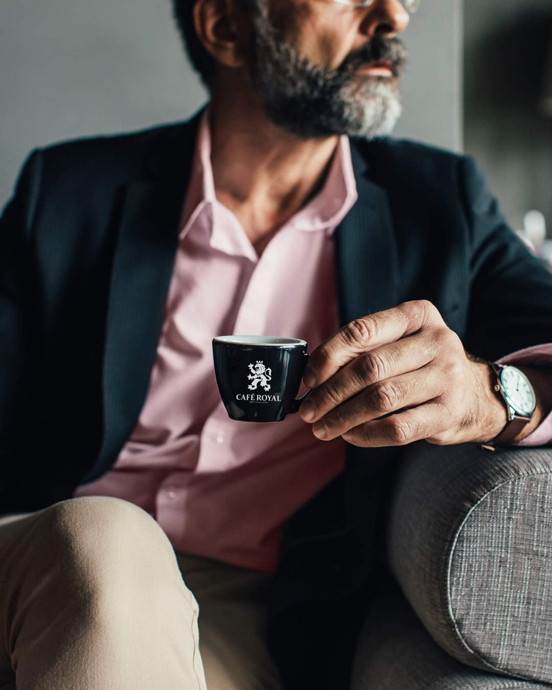 Café Royal Professional Line Espresso - Café en grains pour machines à expresso automatiques, corps intense, torréfaction intense, force 3/5, Rainforest Alliance, 1 kg