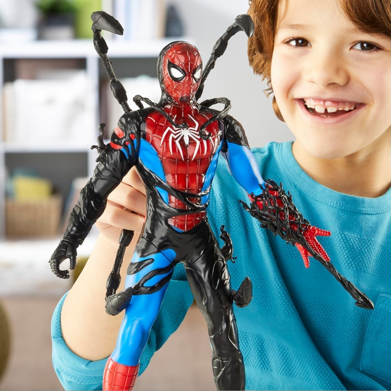 Marvel Spider-Man Venomversus Spider-Man Color Changer Figurine avec Accessoires Figurines Naty Shop