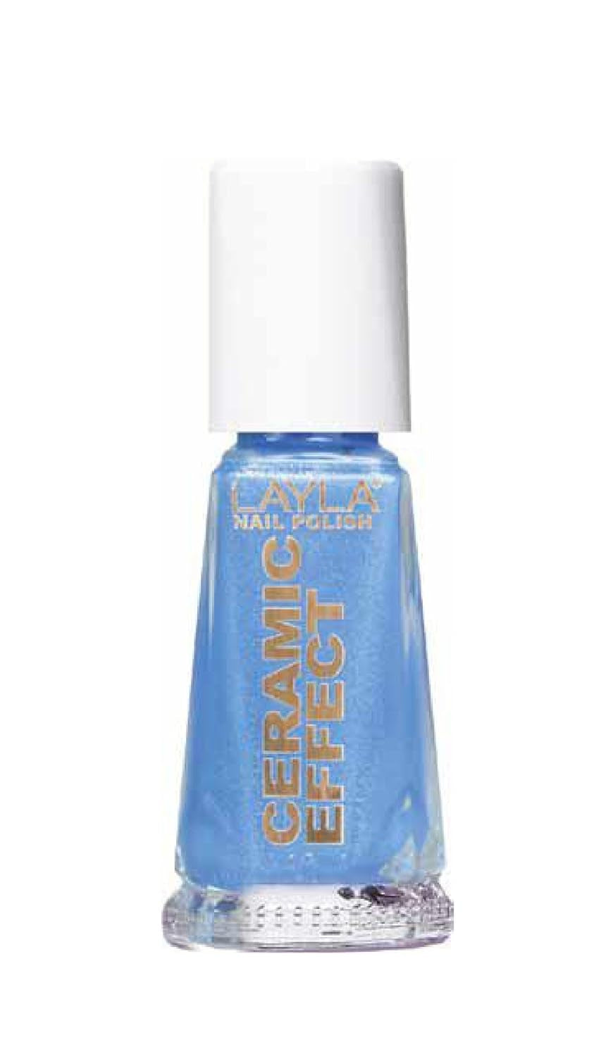 Cosmetics 1243R23-109 Vernis à ongles effet céramique - orange fluo, 1er pack (1 x 0,01 l)