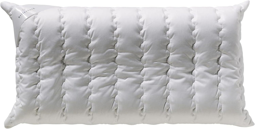 Billerbeck Pillow S20 Latex - Oreiller cervical en 40 X 80 Cm - Oreiller de soutien cervical avec âme en latex souple, blanc Oreillers standards Naty Shop Mousse Visco