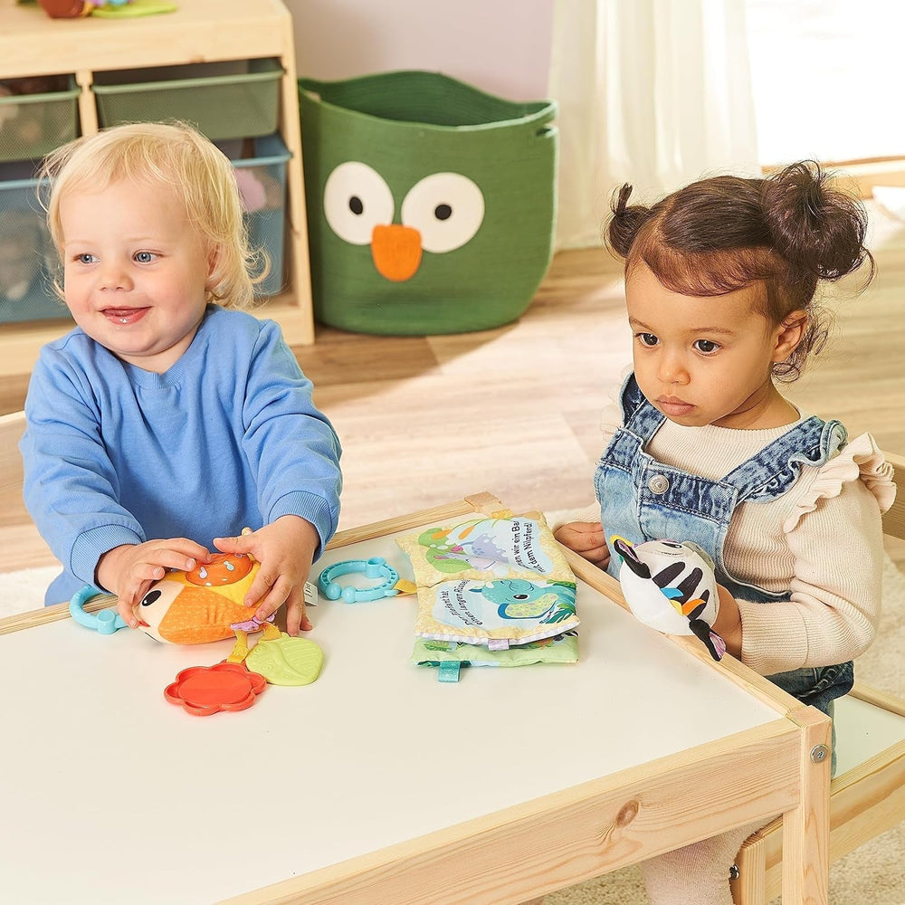 VTech Baby - Coffret Cadeau Bébé Amis des Animaux - Coffret de Jouets avec Livre en Tissu, Oiseau Chanteur et Hochet Zèbre - Pour 0-24 Mois Jouets pour Bébé Naty Shop