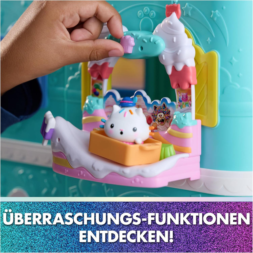 DREAMWORKS GABBY'S DOLLS HOUSE : LE FILM - Ensemble de jeu avec balcon doux de Kuchi avec figurines et accessoires de maison de poupée pour enfants à partir de 3 ans