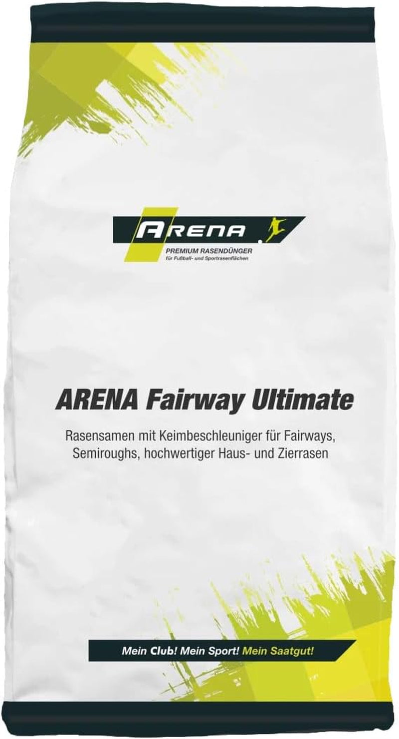 ARENA Premium Golfrasen Saatgut Mit Keimbeschleuniger 3Kg I Rasensamen Tiefschnittverträglich Und Schnellkeimend I Fairway Ultimate