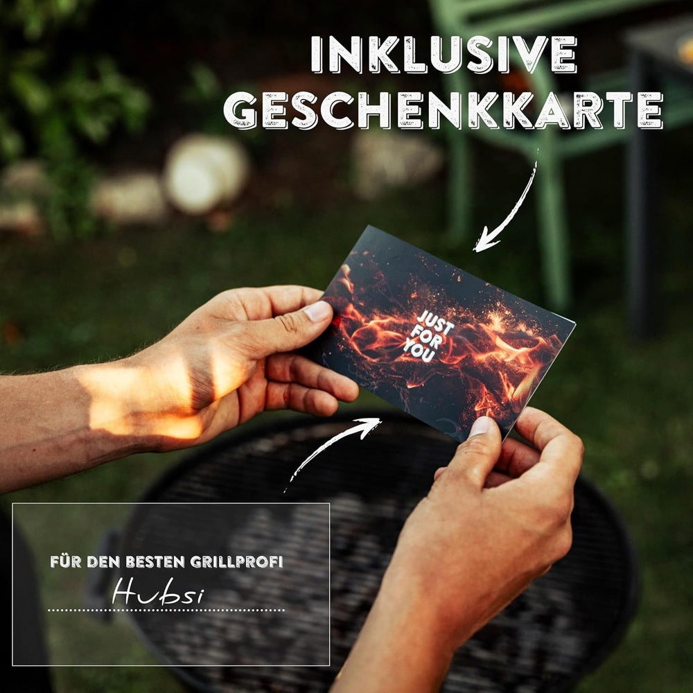 KOTÁNYI Grill Gewürze Geschenkset - 6er Träger - Geschenke für Männer - Grillzubehör & Gewürz Set für jedes BBQ - Grill Zubehör inkl. Magic Dust - [Jetzt Geburtstagsgeschenk für Männer bestellen!]