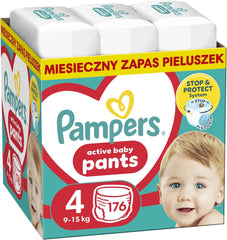 Pampers (ancienne version), pantalons garçons/filles 4 176 pcs.