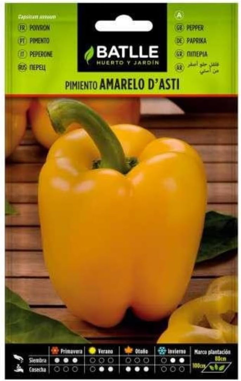 Batlle Gemüsesamen - Chili Paprika - Pimiento Padrón (150 Samen)